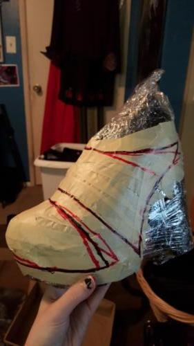 Patterning shoe armor